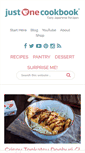 Mobile Screenshot of justonecookbook.com